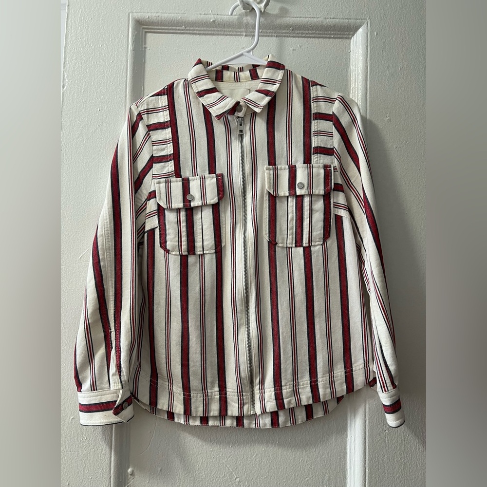 Zadig & Voltaire striped jacket short set